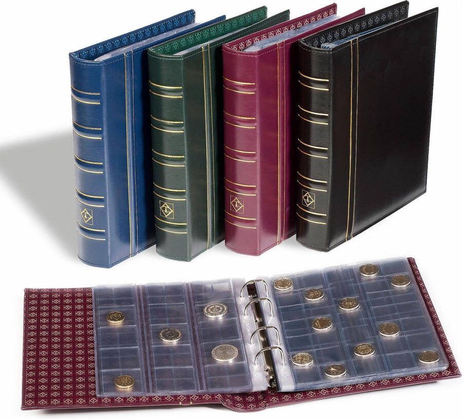 Leuchtturm album & cassette Optima Classic Munten blauw niet geschikt voor A4 formaat