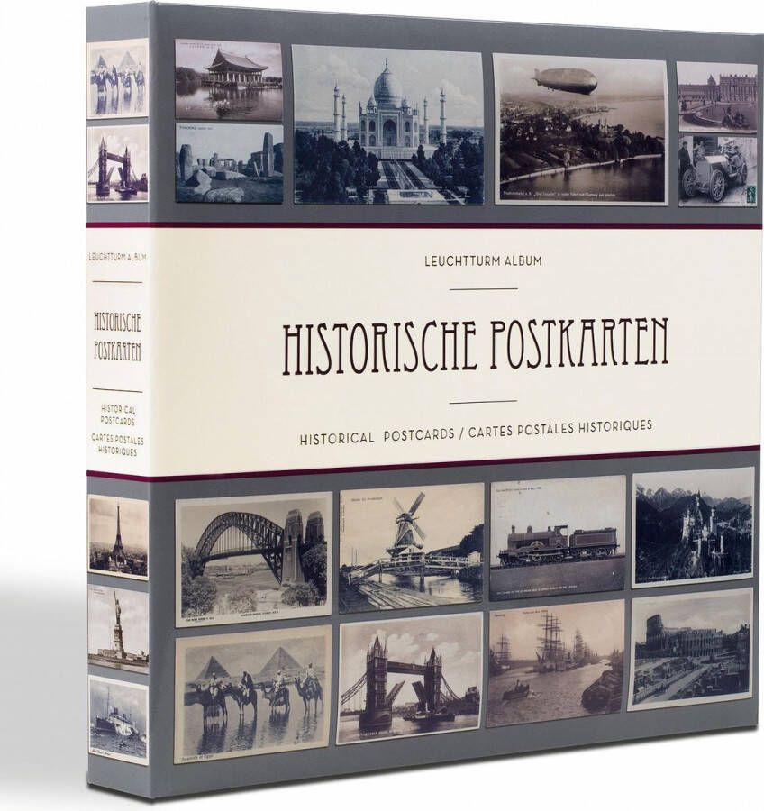 Leuchtturm Album Voor 600 Historische Ansichtkaarten Prenten