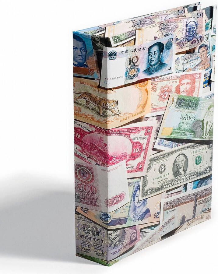 Leuchtturm Album voor Bankbiljetten met 100 vast ingebonden bladen