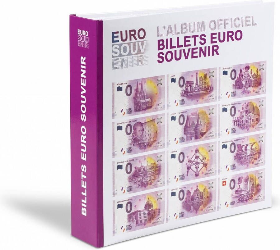 Leuchtturm Euro Souvenir bankbiljetten Verzamelalbum 200 Vakken