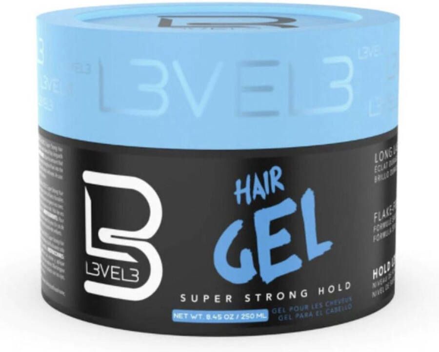 Level3 Super Strong Hair Styling Gel 500ml