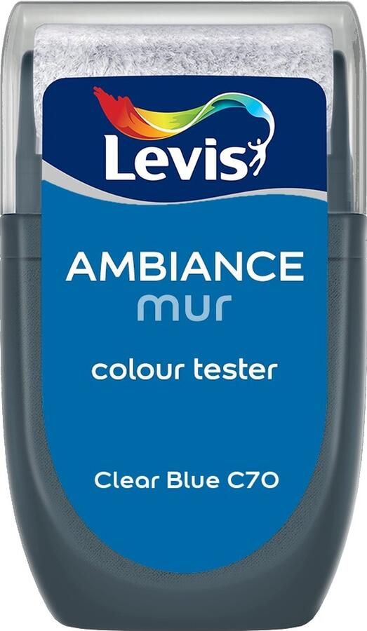 Levis Muurverf Kleurtester Mat Mix Clear Blue C70 30 ML