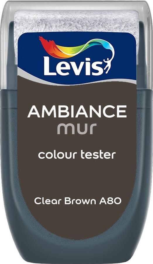 Levis Muurverf Kleurtester Mat Mix Clear Brown A80 30 ML
