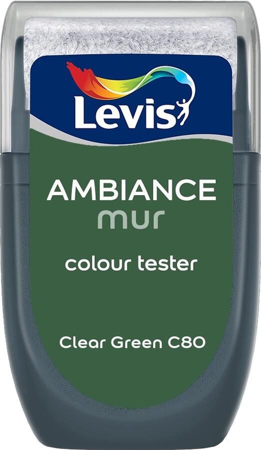 Levis Muurverf Kleurtester Mat Mix Clear Green C80 30 ML