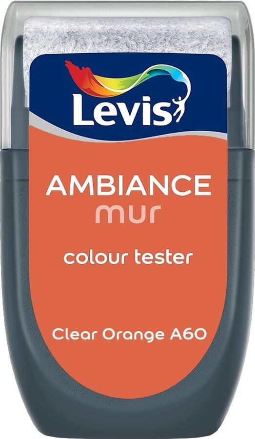 Levis Muurverf Kleurtester Mat Mix Clear Orange A60 30 ML