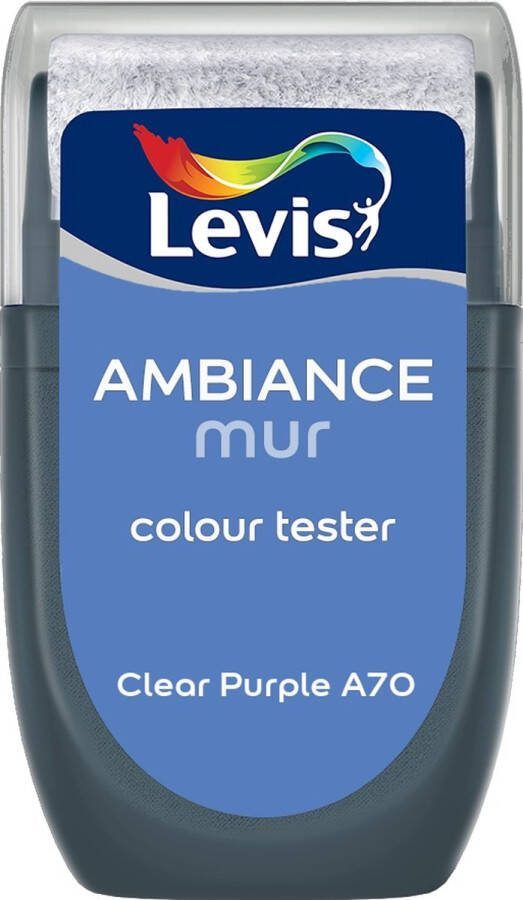 Levis Muurverf Kleurtester Mat Mix Clear Purple A70 30 ML