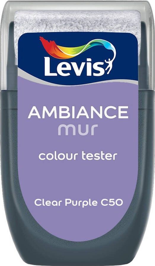 Levis Muurverf Kleurtester Mat Mix Clear Purple C50 30 ML