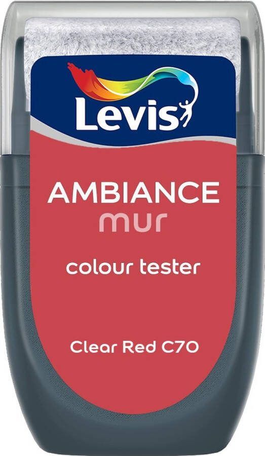 Levis Muurverf Kleurtester Mat Mix Clear Red C70 30 ML