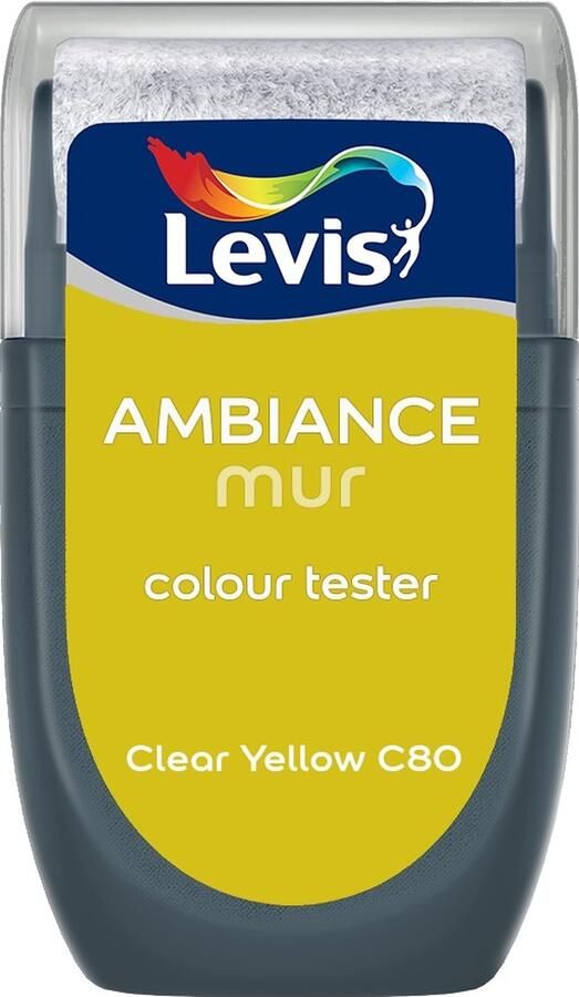 Levis Muurverf Kleurtester Mat Mix Clear Yellow C80 30 ML