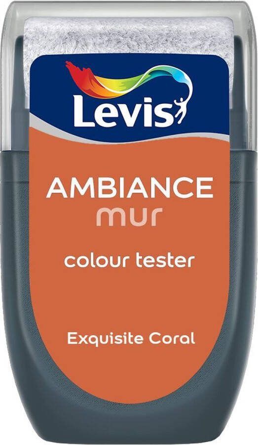 Levis Muurverf Kleurtester Mat Mix Exquisite Coral 30 ML