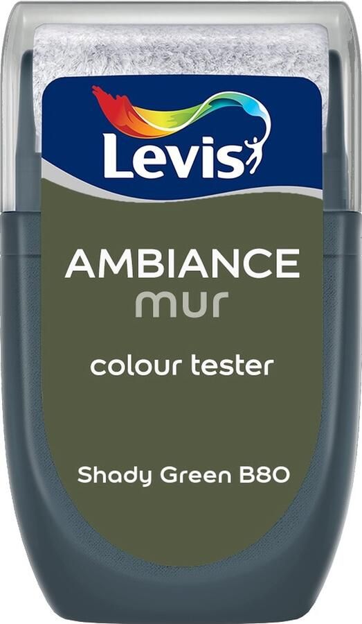 Levis Muurverf Kleurtester Mat Mix Shady Green B80 30 ML