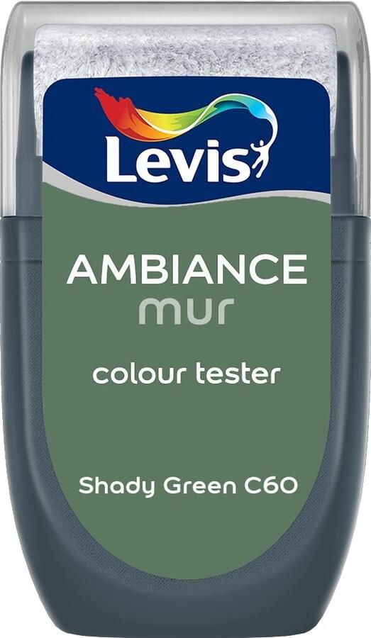 Levis Muurverf Kleurtester Mat Mix Shady Green C60 30 ML