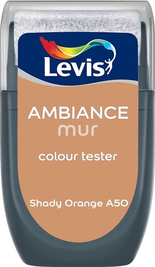 Levis Muurverf Kleurtester Mat Mix Shady Orange A50 30 ML