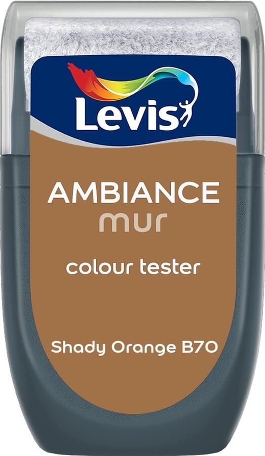 Levis Muurverf Kleurtester Mat Mix Shady Orange B70 30 ML