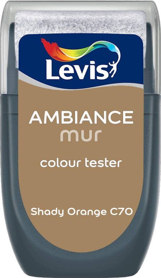 Levis Muurverf Kleurtester Mat Mix Shady Orange C70 30 ML