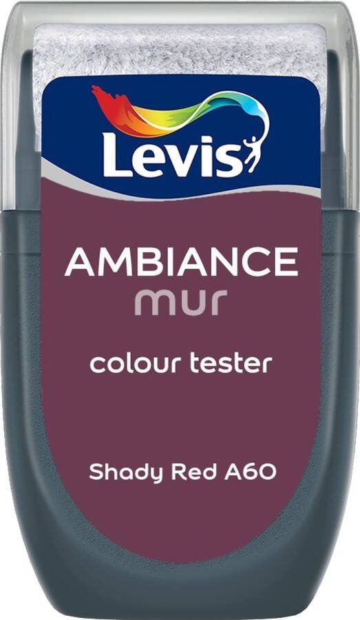 Levis Muurverf Kleurtester Mat Mix Shady Red A60 30 ML