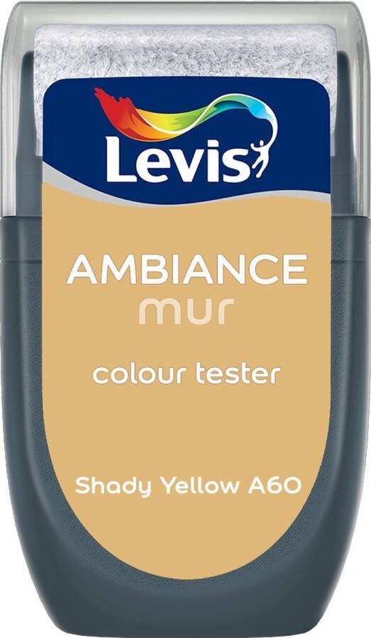 Levis Muurverf Kleurtester Mat Mix Shady Yellow A60 30 ML