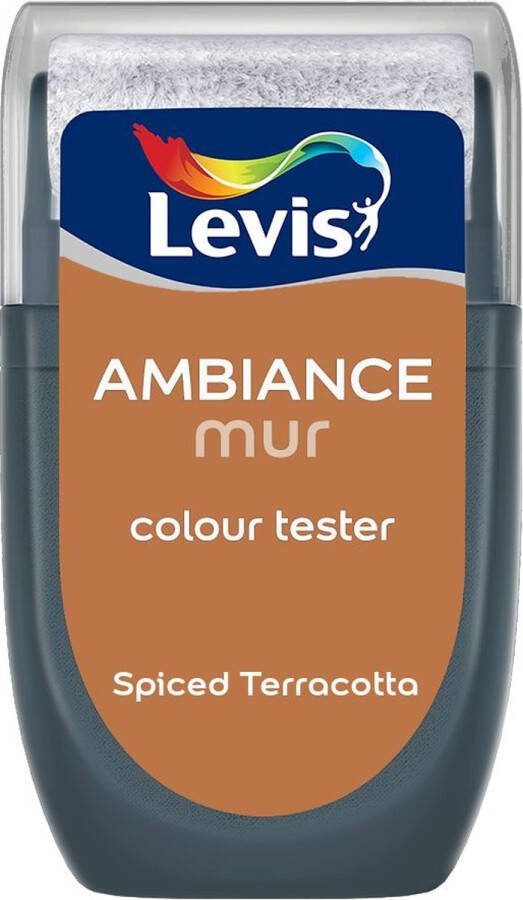 Levis Muurverf Kleurtester Mat Mix Spiced Terracotta 30 ML