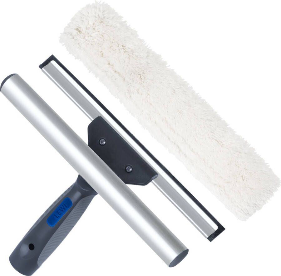Lewi professionale raamtrekker met inwasser in één 35 cm soft Ergonomic twee componenten greep