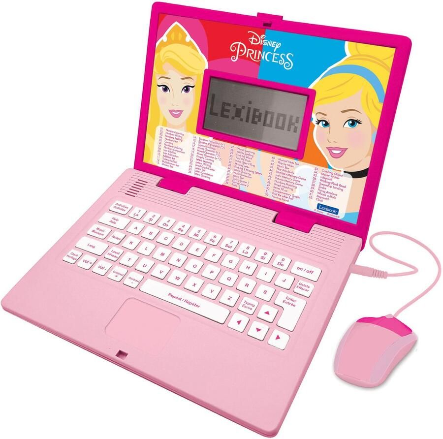 Lexibook Laptop computer Disney Princess FR-EN Interactive Toy + 4 Years
