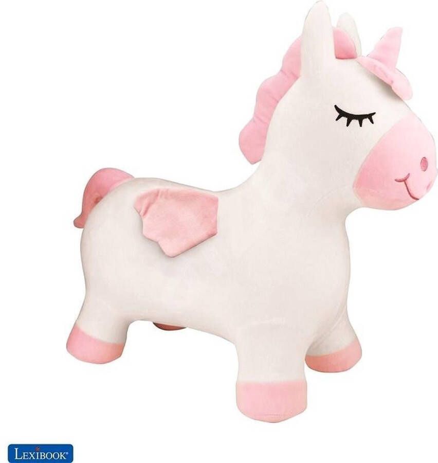 Lexibook Licorne Sauteuse Gonflable en Peluche