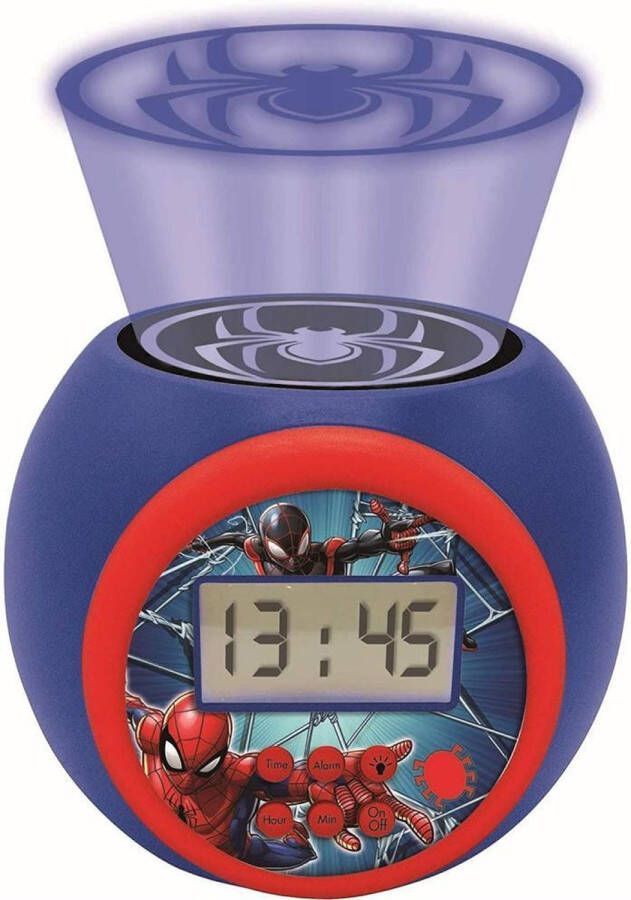 Cstore LEXIBOOK SPIDER-MAN Wekker projector timerfunctie