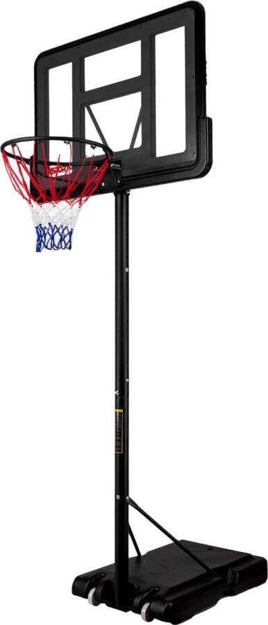 Lexium Basketbalpaal verstelbaar Basketbalring Basketbalpaal voor buiten Basketbalpaal voor kinderen Basketbal paal verstelbaar