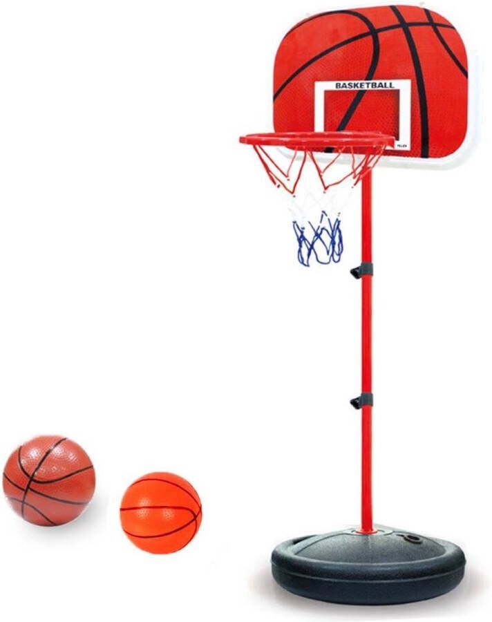 Lexium Basketbalpaal verstelbaar Basketbalring Basketbalpaal voor buiten Basketbalpaal voor kinderen Basketbal paal verstelbaar
