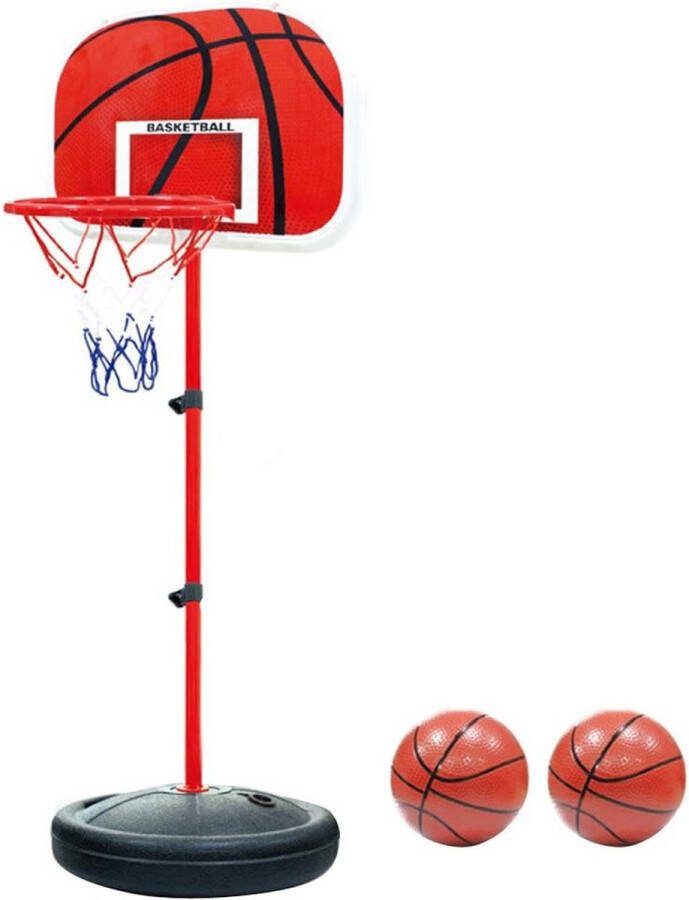 Lexium Basketbalpaal verstelbaar Basketbalring Basketbalpaal voor buiten Basketbalpaal voor kinderen Basketbal paal verstelbaar