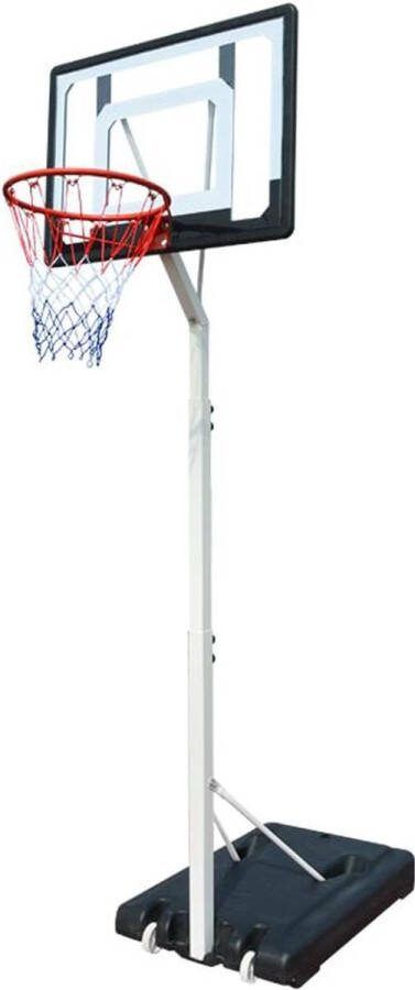 Lexium Basketbalpaal verstelbaar Basketbalring Basketbalpaal voor buiten Basketbalpaal voor kinderen Basketbal paal verstelbaar