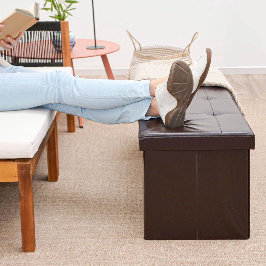 Lexium Dekenkist Dekenkisten voor slaapkamer Dekenkisten voor de woonkamer Dekenkist binnen Speelgoedkist Opbergkist