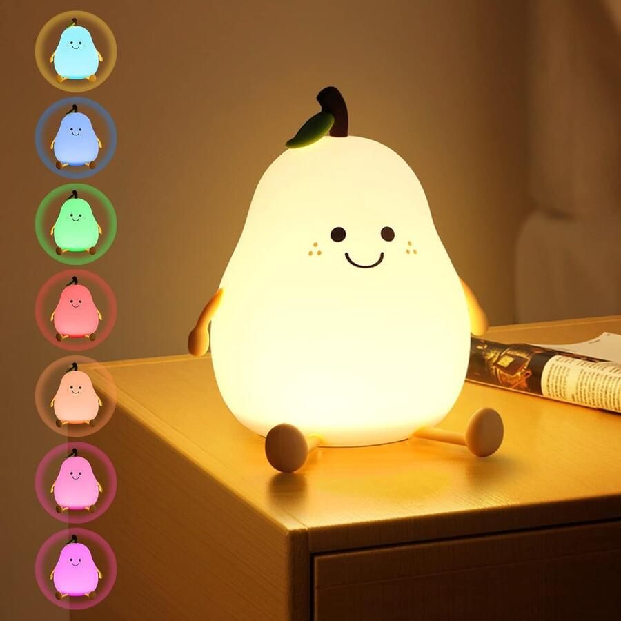 Lexium Nachtlampje Babykamer Nachtlampje Baby Nacht Lamp Kinder Nachtlampje Warm Wit Kinderen & Baby