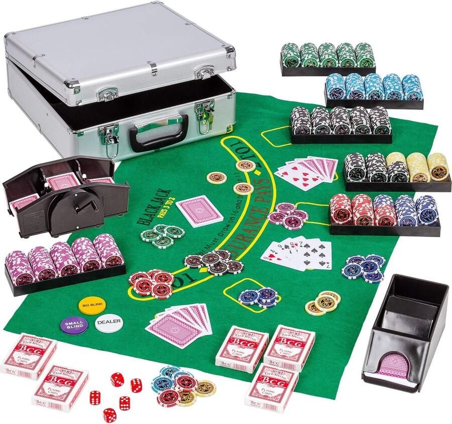 Lexium Pokerset Pokersets Poker set Pokerkoffer Pokerchips Poker koffer Poker fiches