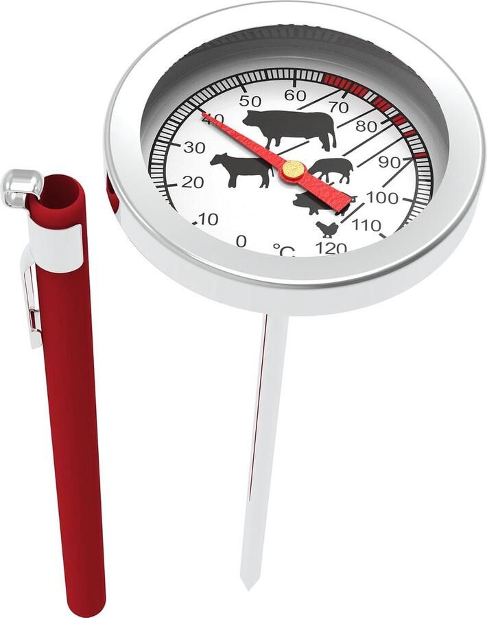 Lexium Vleesthermometer draadloos Vleesthermometer bluetooth Vleesthermometer digitaal Digitale BBQ Thermometer Draadloos Keukenthermometer