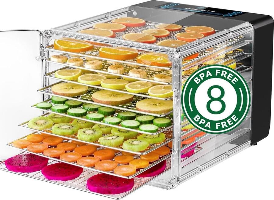 Lexium Voedseldroger Dehydrator Voedseldrogers Droogoven Voedsel droger om voedsel te drogen