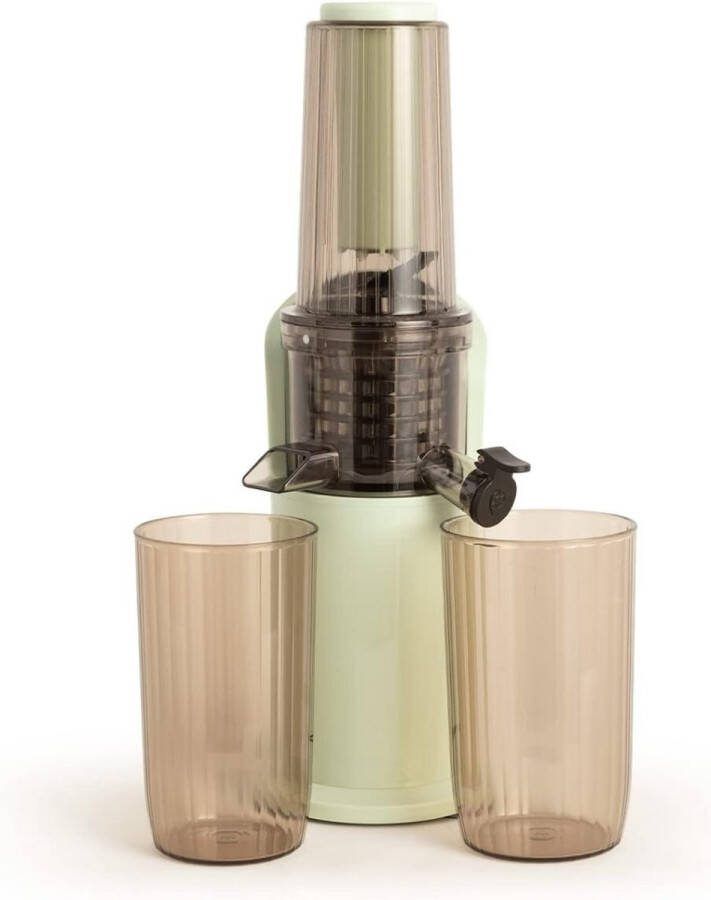 Lexium Slowjuicer Sapcentrifuge Slow Juicer Groente En Fruit Pastel Groen