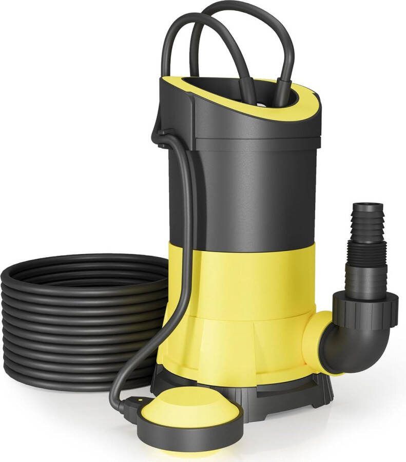 Lexium Store Lexium Dompelpomp vuil water Voor schoon en vuil water Dompelpomp met ingebouwde vlotter Waterabsorptie