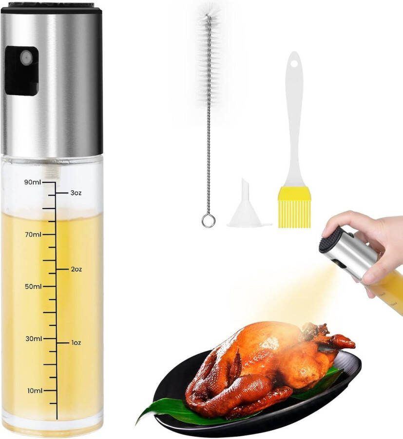 Lexium Store Lexium Olijfolie Sprayer Cooking Spray Olijfolie sprayers – Oliefles Cooking Spray BBQ Accesoires Airfryer Bakspray
