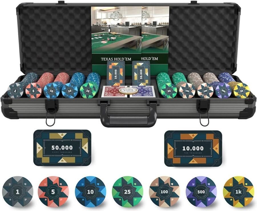 Lexium Store Lexium Pokerset Pokersets Poker set Pokerkoffer Pokerchips Poker koffer Poker fiches