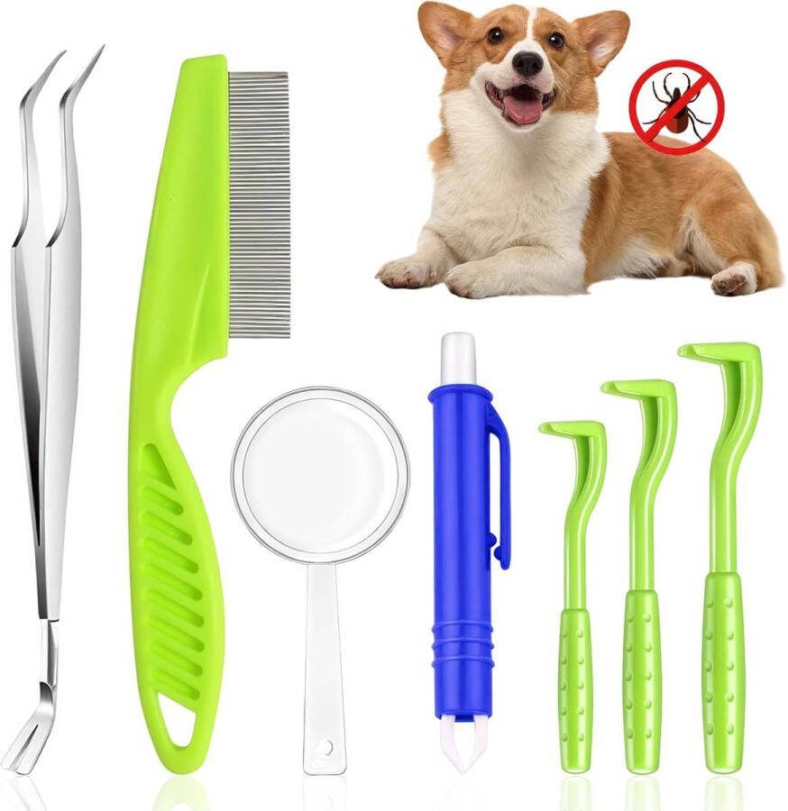 Lexium Store Lexium Tekentang Tekenpincet Tekenverwijderaar Tekenpincet mens Teek pincet Tekenlasso Tekenhaak Tekentang voor honden en katten