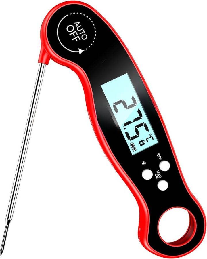 Lexium Store Lexium Vleesthermometer draadloos Vleesthermometer bluetooth Vleesthermometer digitaal Digitale BBQ Thermometer Draadloos Keukenthermometer