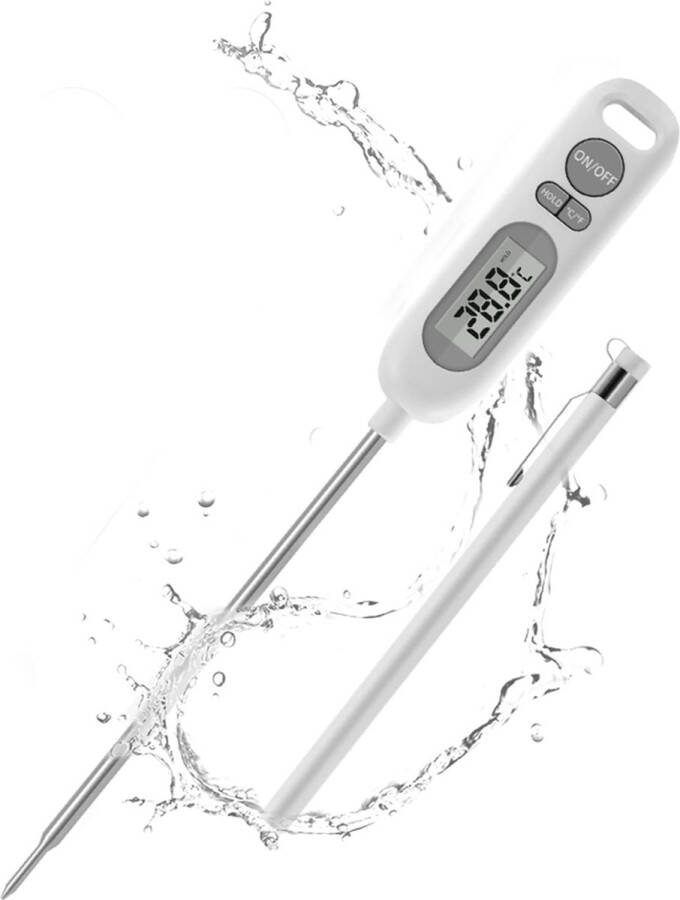 Lexium Store Lexium Vleesthermometer draadloos Vleesthermometer bluetooth Vleesthermometer digitaal Digitale BBQ Thermometer Draadloos Keukenthermometer