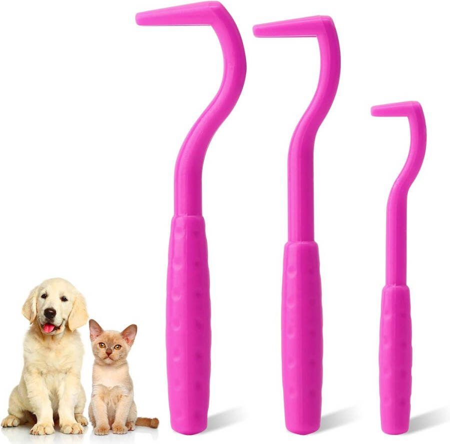 Lexium Tekentang Tekenpincet Tekenverwijderaar Tekenpincet mens Teek pincet Tekenlasso Tekenhaak Tekentang voor honden en katten