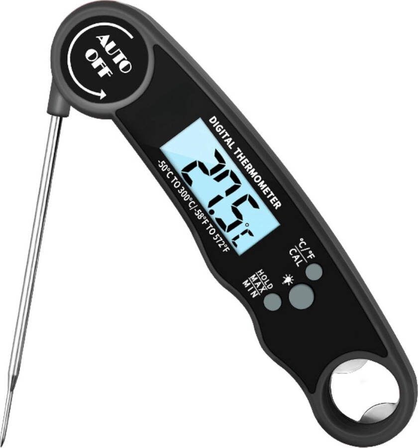 Lexium Vleesthermometer draadloos Vleesthermometer bluetooth Vleesthermometer digitaal Digitale BBQ Thermometer Draadloos Keukenthermometer