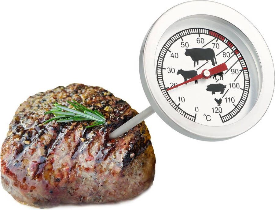 Lexium Vleesthermometer draadloos Vleesthermometer bluetooth Vleesthermometer digitaal Digitale BBQ Thermometer Draadloos Keukenthermometer