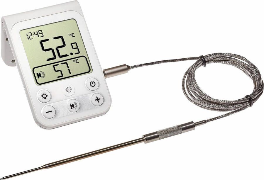 Lexium Vleesthermometer draadloos Vleesthermometer bluetooth Vleesthermometer digitaal Digitale BBQ Thermometer Draadloos Keukenthermometer