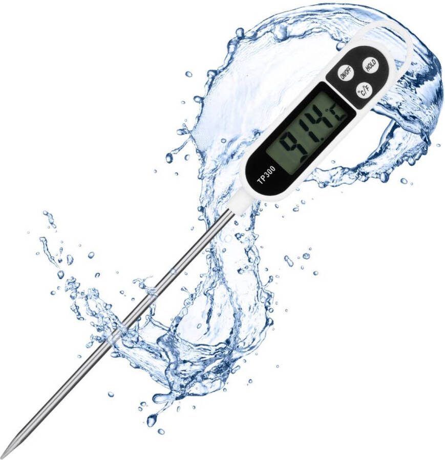 Lexium Vleesthermometer draadloos Vleesthermometer bluetooth Vleesthermometer digitaal Digitale BBQ Thermometer Draadloos Keukenthermometer