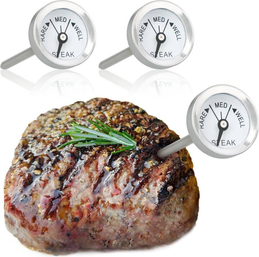 Lexium Vleesthermometer draadloos Vleesthermometer bluetooth Vleesthermometer digitaal Digitale BBQ Thermometer Draadloos Keukenthermometer