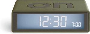 Lexon Flip+ Travel LR151 Digitale Reiswekker Army Green