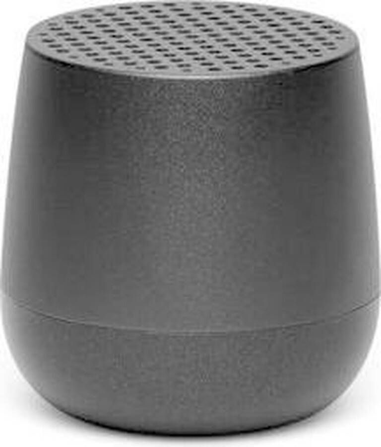 Lexon Mino+ mini Bluetooth Speaker Draadloos Oplaadbaar Zwart